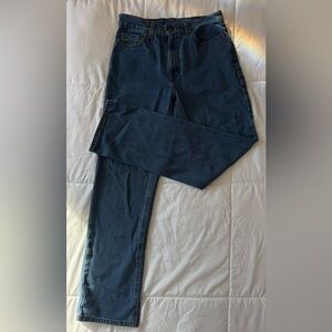 Dark Blue Denim Jeans